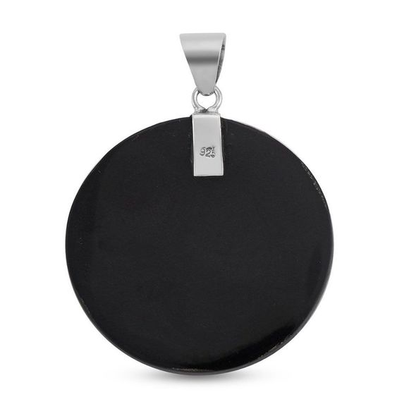 Abalone Shell Pendant in Sterling Silver - Picture 2 of 5